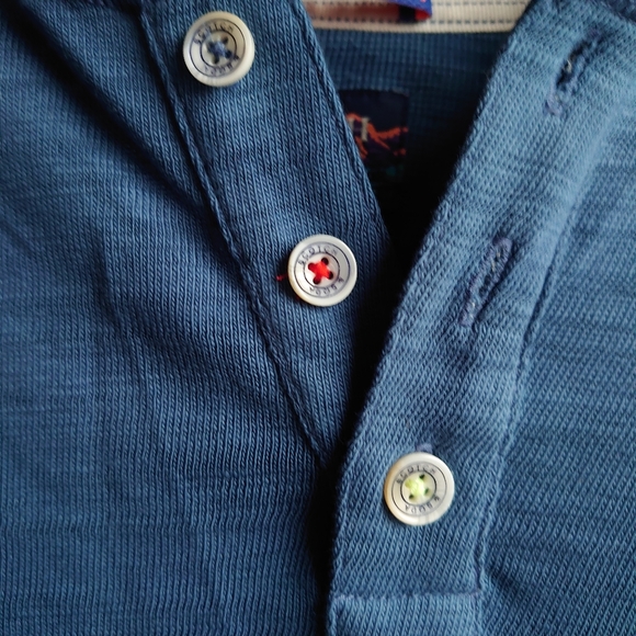 Scotch & Soda Long Sleeve Jersey Grandad Henley T-Shirt RETAIL $79 - Picture 11 of 16